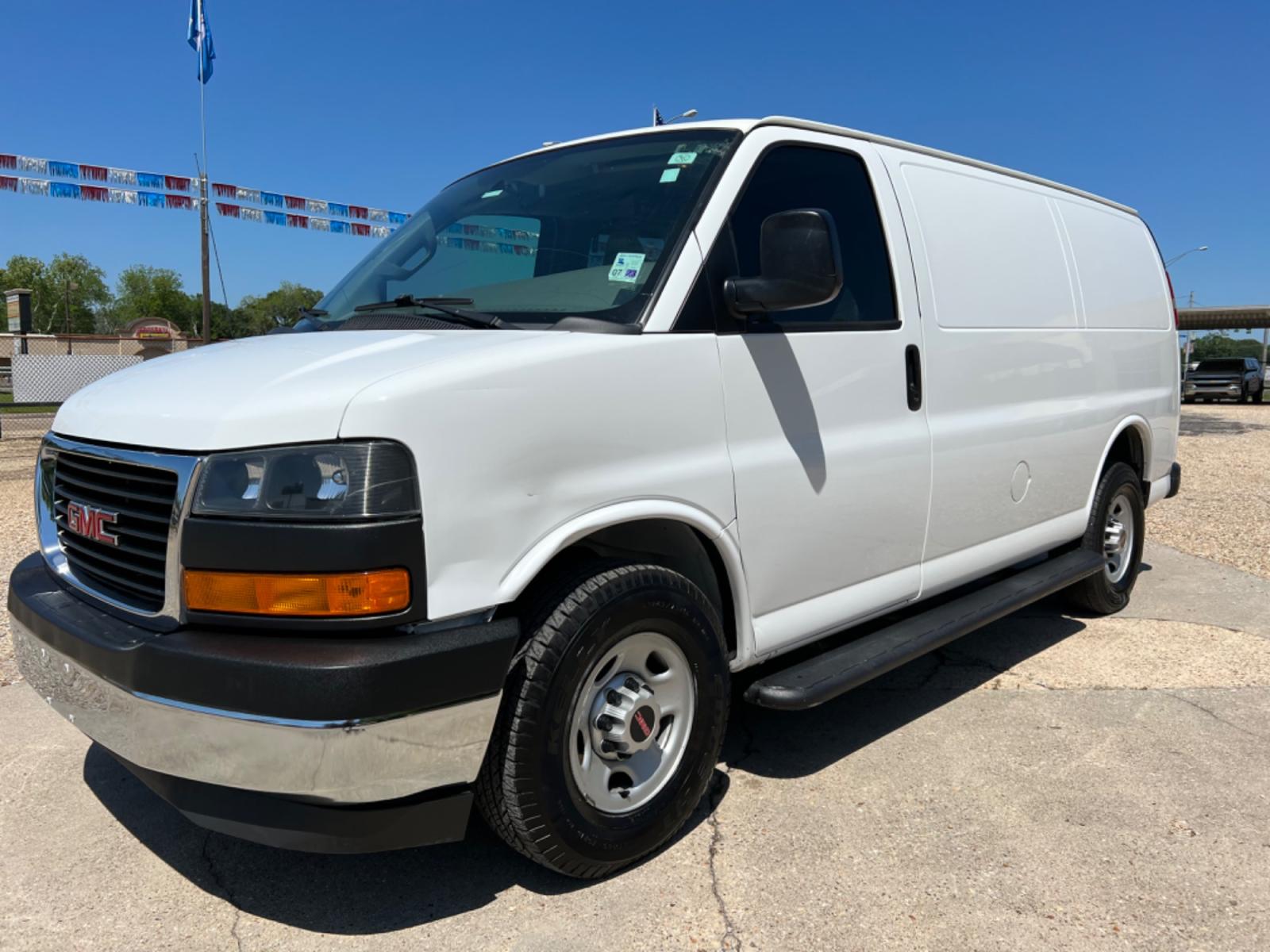 2017 White GMC Savana G2500 Cargo (1GTW7AFF7H1) with an 4.8L V8 FFV engine, Automatic transmission, located at 4520 Airline Hwy, Baton Rouge, LA, 70805, (225) 357-1497, 30.509325, -91.145432 - 2017 GMC Savana Van 4.8 V8, 173K Miles, Auto, A/C, Power Windows & Locks, This Is A Work Van, Minor Damage On Right Rear & Front Fender Has Small Dent. NO IN HOUSE FINANCING. FOR INFO PLEASE CONTACT JEFF AT 225 357-1497 CHECK OUT OUR A+ RATING WITH THE BETTER BUSINESS BUREAU. WE HAVE BEEN A FAMILY - Photo #0