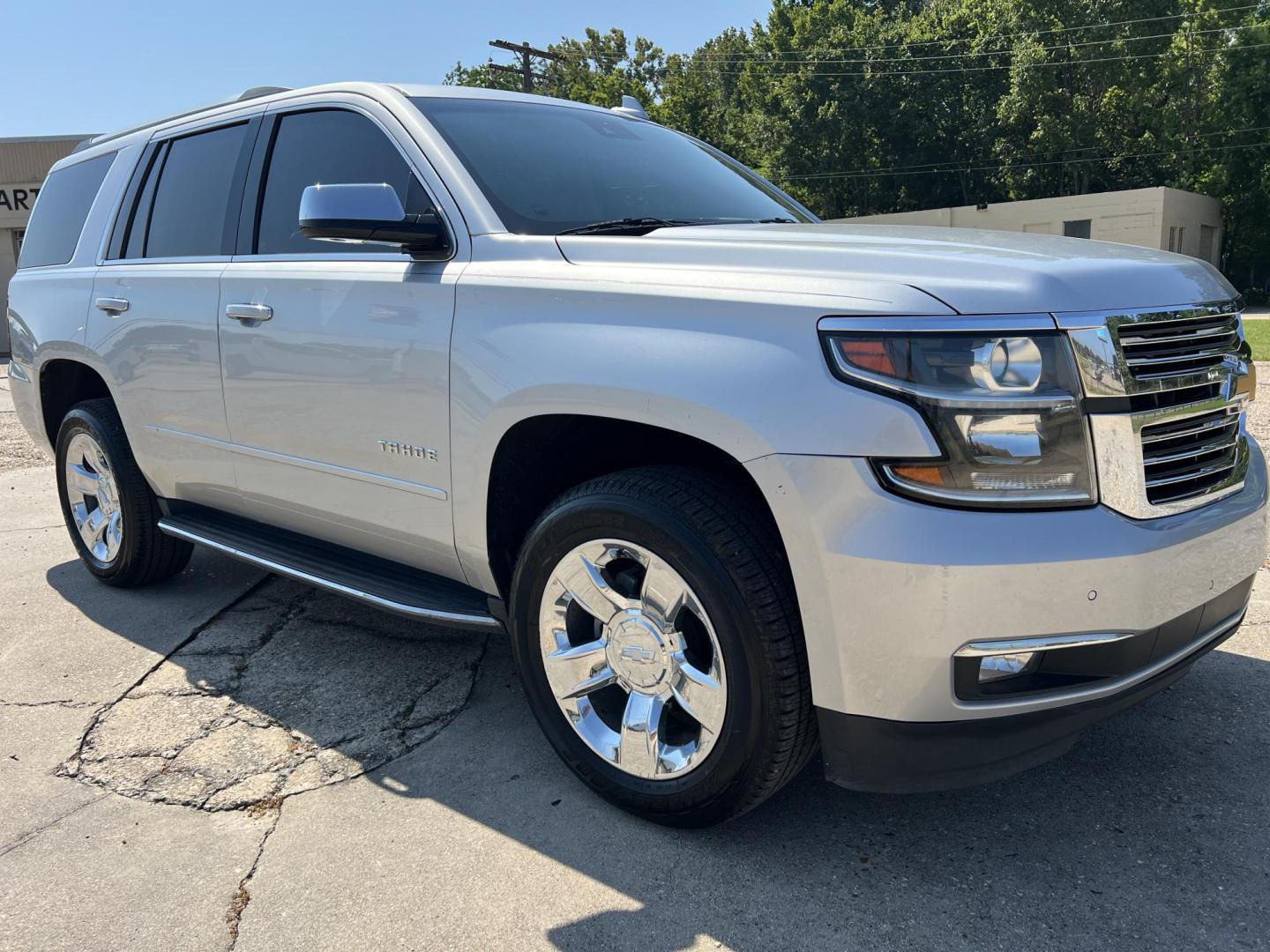 2017 Silver /Tan Chevrolet Tahoe Premier (1GNSCCKC5HR) with an 5.3L V8 engine, 6-Speed Automatic transmission, located at 4520 Airline Hwy, Baton Rouge, LA, 70805, (225) 357-1497, 30.509325, -91.145432 - 2017 Chevrolet Tahoe Premier ***One Owner & No Accidents*** 5.3 V8 Gas, 168K Miles, Heated & Cooled Leather, 7 Passenger Seating, Sunroof, DVD, Navigation & More. New Bridgestone Tires. FOR INFO PLEASE CONTACT JEFF AT 225 357-1497 CHECK OUT OUR A+ RATING WITH THE BETTER BUSINESS BUREAU WE HAVE BEEN - Photo#3