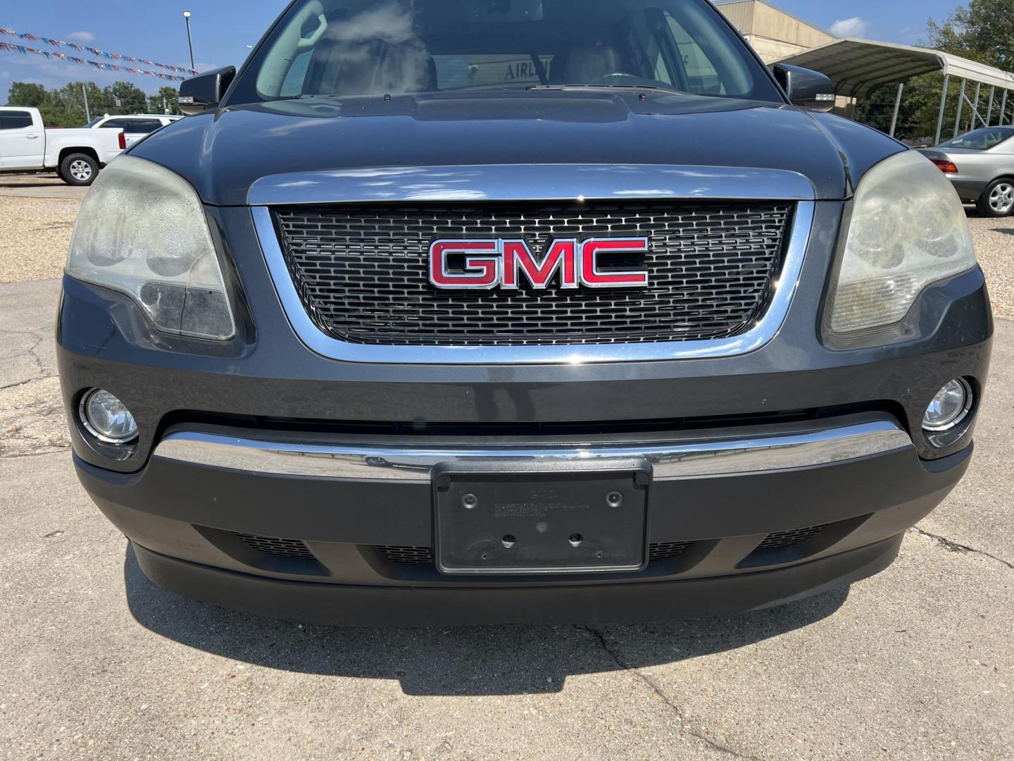 2011 Dark Gray /Silver GMC Acadia SLT-1 FWD (1GKKRRED8BJ) with an 3.6L V6 DOHC 24V engine, 6-Speed Automatic transmission, located at 4520 Airline Hwy, Baton Rouge, LA, 70805, (225) 357-1497, 30.509325, -91.145432 - 2011 GMC Acadia SLT 3.6 V6 Gas, 174K Miles, No Accidents, Cold A/C, Leather Seats, Power Windows, Locks & Mirrors, Cold A/C. FOR INFO PLEASE CONTACT JEFF AT 225 357-1497 CHECK OUT OUR A+ RATING WITH THE BETTER BUSINESS BUREAU WE HAVE BEEN A FAMILY OWNED AND OPERATED BUSINESS AT THE SAME LOCATION F - Photo#2