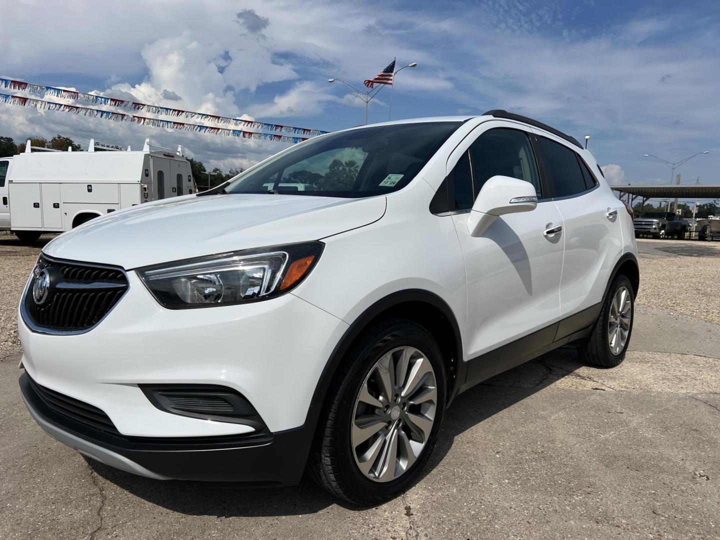 2018 /Black Buick Encore Preferred (KL4CJASB7JB) with an 1.4L L4 DOHC 16V TURBO engine, 6A transmission, located at 4520 Airline Hwy, Baton Rouge, LA, 70805, (225) 357-1497, 30.509325, -91.145432 - 2018 Buick Encore Preferred 1.4 4 Cylinder Gas Saver, 93K Miles, Automatic, Touch Screen Radio With Backup Camera, Power Windows & Locks. Rims Have Scuff Marks. FOR INFO PLEASE CONTACT JEFF AT 225-413-0981 CHECK OUT OUR A+ RATING WITH THE BETTER BUSINESS BUREAU WE HAVE BEEN A FAMILY OWNED AND OPERA - Photo#0