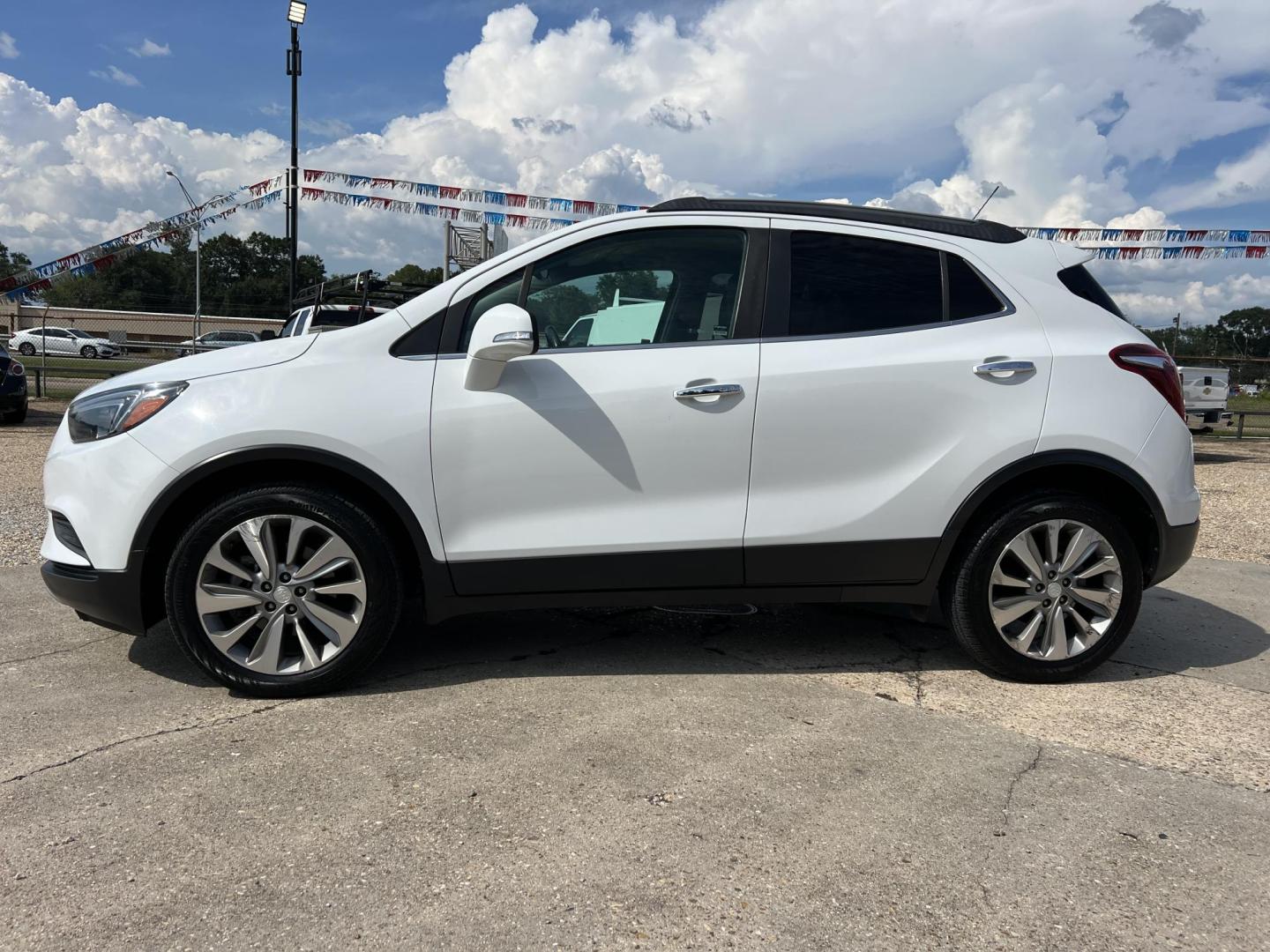 2018 /Black Buick Encore Preferred (KL4CJASB7JB) with an 1.4L L4 DOHC 16V TURBO engine, 6A transmission, located at 4520 Airline Hwy, Baton Rouge, LA, 70805, (225) 357-1497, 30.509325, -91.145432 - 2018 Buick Encore Preferred 1.4 4 Cylinder Gas Saver, 93K Miles, Automatic, Touch Screen Radio With Backup Camera, Power Windows & Locks. Rims Have Scuff Marks. FOR INFO PLEASE CONTACT JEFF AT 225-413-0981 CHECK OUT OUR A+ RATING WITH THE BETTER BUSINESS BUREAU WE HAVE BEEN A FAMILY OWNED AND OPERA - Photo#1