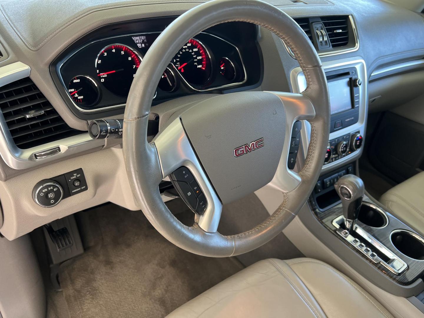 2014 /Gray GMC Acadia SLT-1 (1GKKRRKDXEJ) with an 3.6L V6 DOHC 24V engine, 6-Speed Automatic transmission, located at 4520 Airline Hwy, Baton Rouge, LA, 70805, (225) 357-1497, 30.509325, -91.145432 - 2014 GMC Acadia SLT 3.6 V6 Gas, 152K Miles, Automatic, Dual A/C, Leather, Seats 7, All Power. FOR INFO PLEASE CONTACT JEFF AT 225-413-0981 CHECK OUT OUR A+ RATING WITH THE BETTER BUSINESS BUREAU WE HAVE BEEN A FAMILY OWNED AND OPERATED BUSINESS AT THE SAME LOCATION FOR OVER 45 YEARS. WE STRIVE TO KE - Photo#13