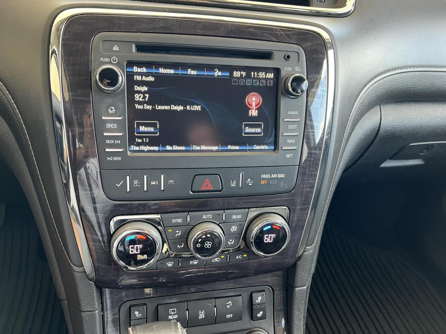 2017 Black /Black Buick Enclave Leather (5GAKRBKD1HJ) with an 3.6L V6 DOHC 24V engine, 6-Speed Automatic transmission, located at 4520 Airline Hwy, Baton Rouge, LA, 70805, (225) 357-1497, 30.509325, -91.145432 - 2017 Buick Enclave 3.6 V6 Gas, 152K Miles, Automatic, Dual A/C, Leather, Seats 7, All Power. Has Minor Scratches. FOR INFO PLEASE CONTACT JEFF AT 225-413-0981 CHECK OUT OUR A+ RATING WITH THE BETTER BUSINESS BUREAU WE HAVE BEEN A FAMILY OWNED AND OPERATED BUSINESS AT THE SAME LOCATION FOR OVER 45 Y - Photo#17