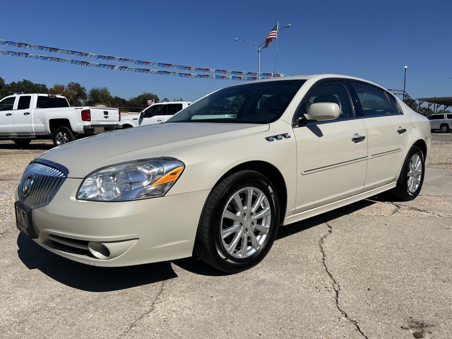 2011 Tan /Tan Buick Lucerne CX (1G4HA5EM5BU) with an 3.9L V6 OHV 12V engine, 4-Speed Automatic transmission, located at 4520 Airline Hwy, Baton Rouge, LA, 70805, (225) 357-1497, 30.509325, -91.145432 - 2011 Buick Lucerne 3.9 V6 Gas, 121K Miles, Automatic, Cold A/C, Power Windows, Locks & Mirrors. FOR INFO PLEASE CONTACT JEFF AT 225-413-0981 CHECK OUT OUR A+ RATING WITH THE BETTER BUSINESS BUREAU WE HAVE BEEN A FAMILY OWNED AND OPERATED BUSINESS AT THE SAME LOCATION FOR OVER 45 YEARS. WE STRIVE TO - Photo#0