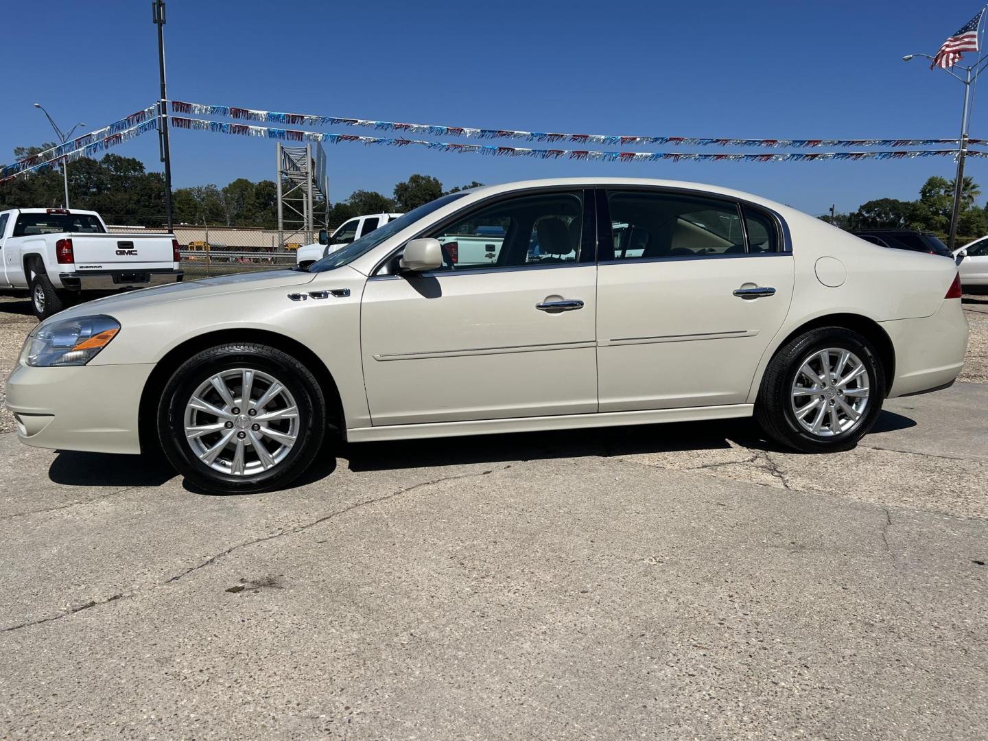 2011 Tan /Tan Buick Lucerne CX (1G4HA5EM5BU) with an 3.9L V6 OHV 12V engine, 4-Speed Automatic transmission, located at 4520 Airline Hwy, Baton Rouge, LA, 70805, (225) 357-1497, 30.509325, -91.145432 - 2011 Buick Lucerne 3.9 V6 Gas, 121K Miles, Automatic, Cold A/C, Power Windows, Locks & Mirrors. FOR INFO PLEASE CONTACT JEFF AT 225-413-0981 CHECK OUT OUR A+ RATING WITH THE BETTER BUSINESS BUREAU WE HAVE BEEN A FAMILY OWNED AND OPERATED BUSINESS AT THE SAME LOCATION FOR OVER 45 YEARS. WE STRIVE TO - Photo#1