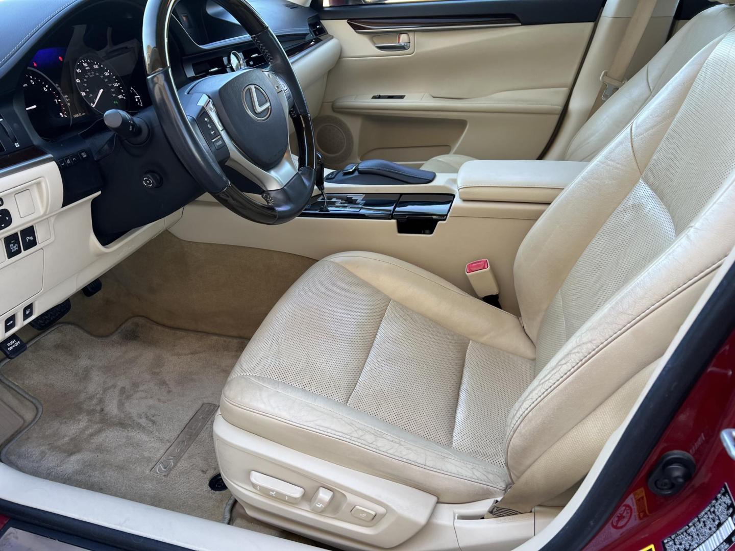 2013 Maroon /Tan Lexus ES 350 (JTHBK1GGXD2) with an 3.5L V6 DOHC 24V engine, 6-Speed Automatic transmission, located at 4520 Airline Hwy, Baton Rouge, LA, 70805, (225) 357-1497, 30.509325, -91.145432 - 2013 Lexus ES 350 ***ONE OWNER & NO ACCIDENTS*** 3.5 V6 Gas, 185K Miles, Sunroof, Heated & Cooled Leather, Cold A/C & Heat, Power Windows, Locks, Mirrors & Seat. FOR INFO PLEASE CONTACT JEFF AT 225-413-0981 CHECK OUT OUR A+ RATING WITH THE BETTER BUSINESS BUREAU WE HAVE BEEN A FAMILY OWNED AND OPERA - Photo#8