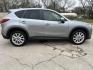 2014 Gray /Black Mazda CX-5 Grand Touring (JM3KE2DY2E0) with an 2.5L L4 DOHC 16V engine, 6-Speed Automatic transmission, located at 4520 Airline Hwy, Baton Rouge, LA, 70805, (225) 357-1497, 30.509325, -91.145432 - 2014 Mazda CX-5 Grand Touring **ONE OWNER** 2.5 4 Cylinder Gas, 162K Miles, Sunroof, Heated Leather Interior, Cold A/C & Heat, Power Windows, Locks, Mirrors & Seat. Front Bumper Has Cracks In Clear Factory Installed Bug Protector. FOR INFO PLEASE CONTACT JEFF AT 225-413-0981 CHECK OUT OUR A+ RATING - Photo#4