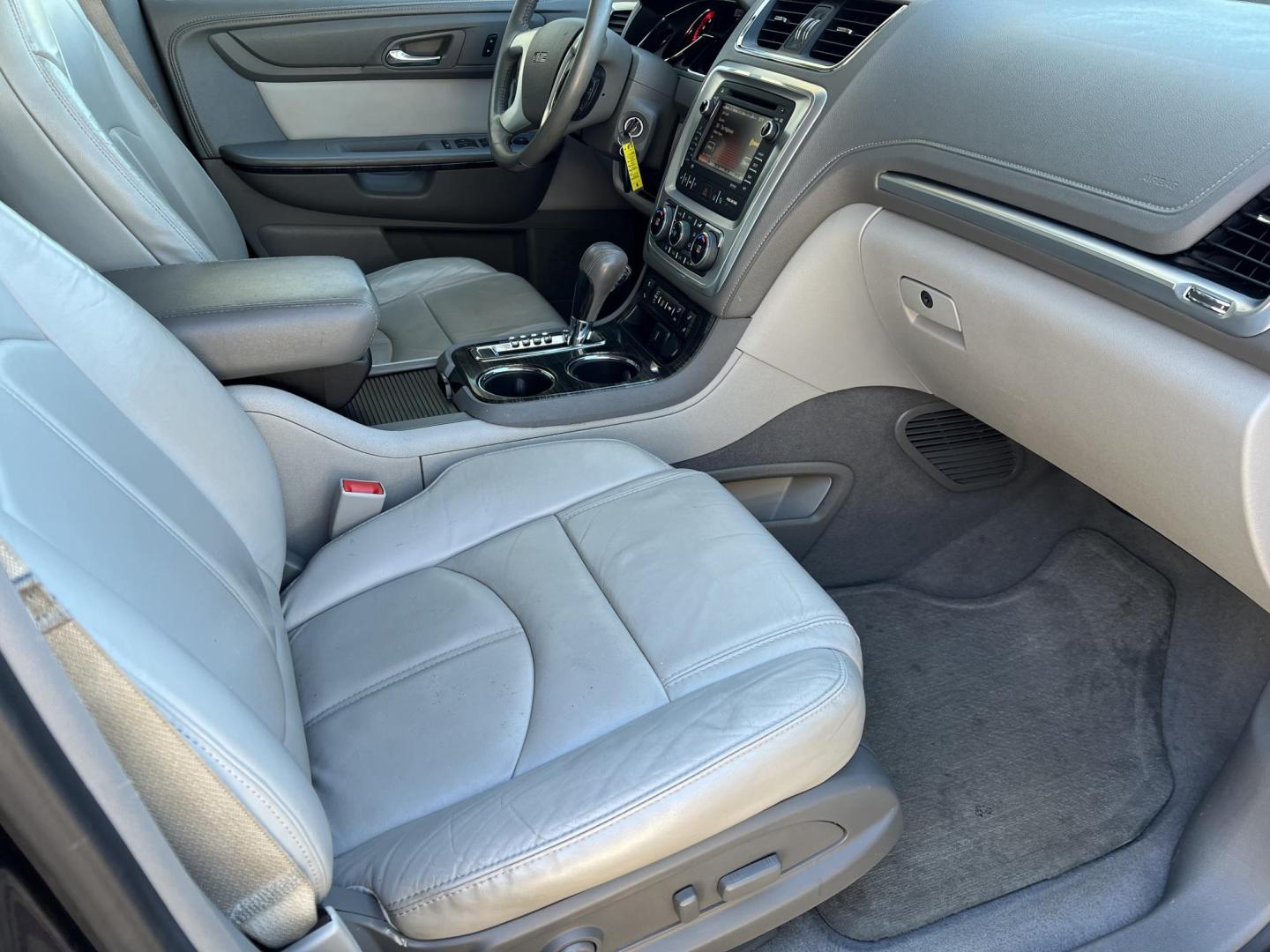 2015 Dark Gray /Gray GMC Acadia SLT-1 (1GKKRRKDXFJ) with an 3.6L V6 DOHC 24V engine, 6-Speed Automatic transmission, located at 4520 Airline Hwy, Baton Rouge, LA, 70805, (225) 357-1497, 30.509325, -91.145432 - 2015 GMC Acadia SLT **ONE OWNER & NO ACCIDENTS** 3.6 V6 Gas, 153K Miles, Heated Leather, 7 Passenger Seating, A/C & Heat, All Power, Bose Stereo, Power Lift Gate. FOR INFORMATION, PLEASE CONTACT JEFF AT 225-413-0981 CHECK OUT OUR A+ RATING WITH THE BETTER BUSINESS BUREAU WE HAVE BEEN A FAMILY OWNED - Photo#9