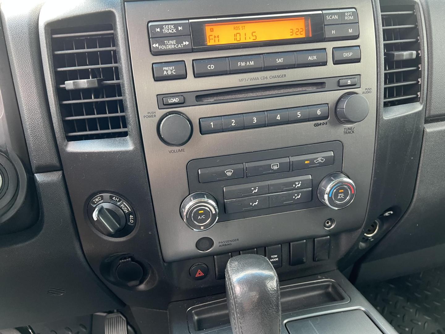 2008 Dark Gray /Gray Nissan Titan SE (1N6BA06F98N) with an 5.6L V8 engine, 5-Speed Automatic Overdrive transmission, located at 4520 Airline Hwy, Baton Rouge, LA, 70805, (225) 357-1497, 30.509325, -91.145432 - 2008 Nissan Titan King Cab SE 4WD 5.6L Gas, 215K Miles, Power Windows, Locks & Mirrors, A/C & Heat, Spray In Liner, Bed Cover, Towing Package, Truck Does Have Minor Dent IN Front Bumper. FOR INFORMATION, PLEASE CONTACT JEFF AT 225-413-0981 CHECK OUT OUR A+ RATING WITH THE BETTER BUSINESS BUREAU WE H - Photo#13