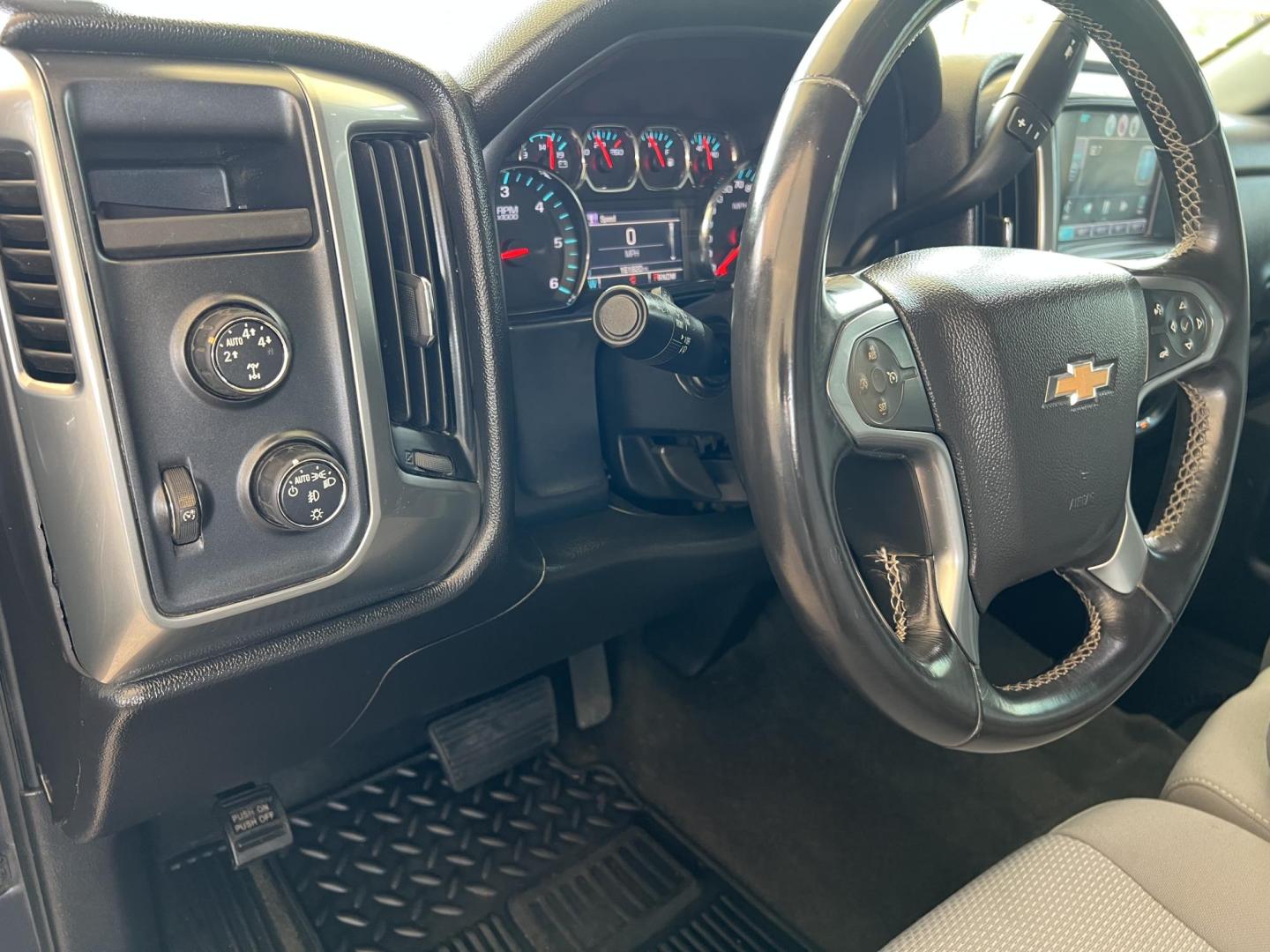 2015 Dark Gray /Gray Chevrolet Silverado 1500 LT (1GCVKREHXFZ) with an 4.3L V6 OHV 12V engine, 6-Speed Automatic transmission, located at 4520 Airline Hwy, Baton Rouge, LA, 70805, (225) 357-1497, 30.509325, -91.145432 - 2015 Chevrolet Silverado 1500 Double Cab LT 4X4 4.3 V6 Gas, 161K Miles, Cold A/C, Power Windows, Locks & Mirrors, Backup Camera, New Tires,Tow Package. Has Minor Dent On Roof. FOR INFO PLEASE CONTACT JEFF AT 225-413-0981 CHECK OUT OUR A+ RATING WITH THE BETTER BUSINESS BUREAU WE HAVE BEEN A FAMIL - Photo#14
