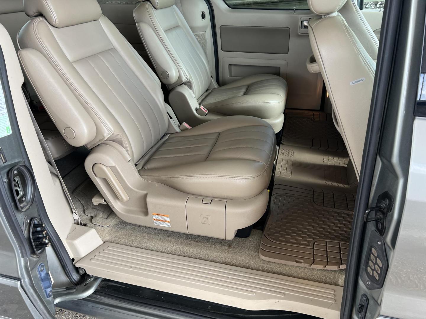 2004 Light Green /Tan Mercury Monterey Convenience (2MRDA202X4B) with an 4.2L V6 engine, 4-Speed Automatic Overdrive transmission, located at 4520 Airline Hwy, Baton Rouge, LA, 70805, (225) 357-1497, 30.509325, -91.145432 - 2004 Mercury Monterey 4.2L V6 Gas, 135K Miles, Leather, Seats 7, Dual Power Sliding Doors, Cold A/C, Power Windows, Locks & Mirrors, Good Tires. FOR INFO PLEASE CONTACT JEFF AT 225-413-0981 CHECK OUT OUR A+ RATING WITH THE BETTER BUSINESS BUREAU WE HAVE BEEN A FAMILY OWNED AND OPERATED BUSINESS AT - Photo#10