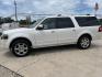 2013 White /Tan Ford Expedition Limited (1FMJK1K58DE) with an 5.4L V8 SOHC 16V FFV engine, 6-Speed Automatic transmission, located at 4520 Airline Hwy, Baton Rouge, LA, 70805, (225) 357-1497, 30.509325, -91.145432 - 2013 Ford Expedition EL Limited ***NO ACCIDENTS*** 5.4 V8 Gas, 169K Miles, Leather, Seating For 7, Sunroof, Fully Loaded, Cold A/C, Backup Camera, Tow Package. FOR INFO PLEASE CONTACT JEFF AT 225-413-0981 CHECK OUT OUR A+ RATING WITH THE BETTER BUSINESS BUREAU WE HAVE BEEN A FAMILY OWNED AND OPERA - Photo#1