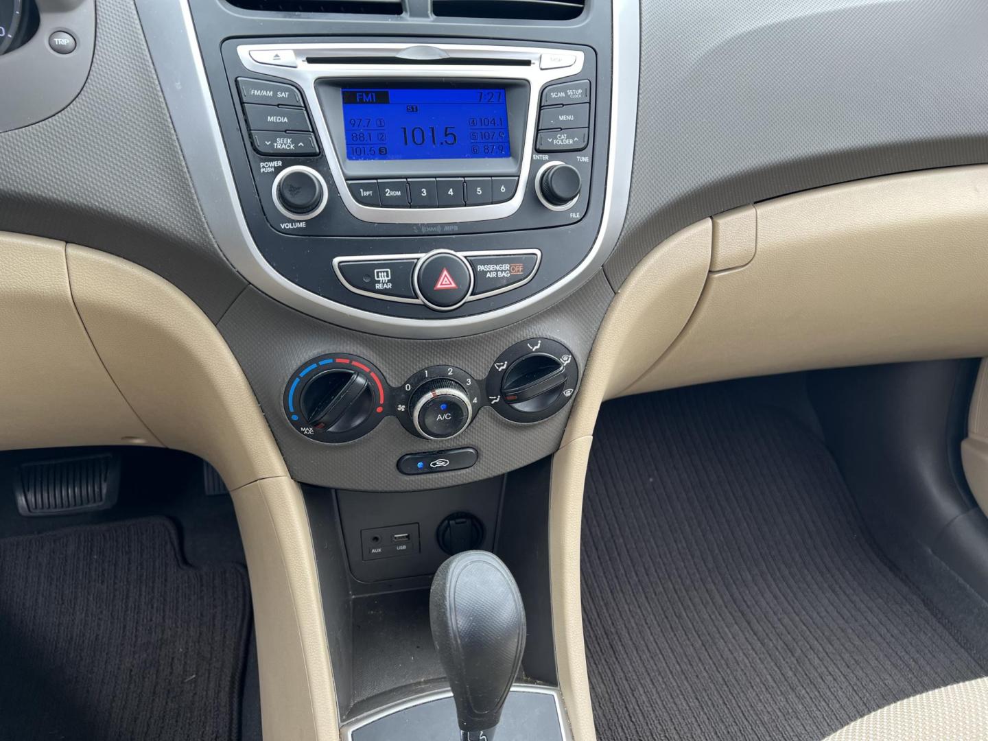 2014 White /Tan Hyundai Accent GLS (KMHCT4AE6EU) with an 1.6L L4 DOHC 16V engine, Automatic transmission, located at 4520 Airline Hwy, Baton Rouge, LA, 70805, (225) 357-1497, 30.509325, -91.145432 - 2014 Hyundai Accent GLS 1.6L Gas **ONLY 32K Miles** Cold A/C, Power Windows, Locks & Mirrors, Has A Couple Of Scuff Mark On Bumper. FOR INFO PLEASE CONTACT JEFF AT 225-413-0981 CHECK OUT OUR A+ RATING WITH THE BETTER BUSINESS BUREAU WE HAVE BEEN A FAMILY OWNED AND OPERATED BUSINESS AT THE SAME LOCA - Photo#15