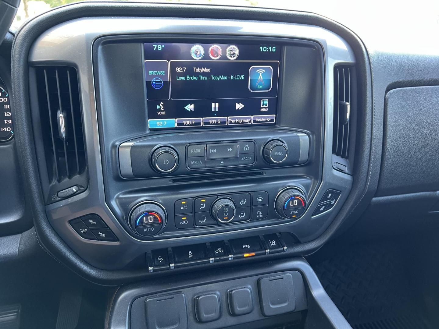2015 Silver /Black Chevrolet Silverado 1500 LTZ (3GCPCSECXFG) with an 5.3L V8 OHV 16V engine, 6-Speed Automatic transmission, located at 4520 Airline Hwy, Baton Rouge, LA, 70805, (225) 357-1497, 30.509325, -91.145432 - 2015 Chevrolet Silverado 1500 Crew Cab LTZ 5.3 V8 Gas, 170K Miles, Heated & Cooled Leather, Sunroof, Cold A/C, All Power, Backup Camera, Spray In Liner, Bed Cover, Tow Package. FOR INFO PLEASE CONTACT JEFF AT 225-413-0981 CHECK OUT OUR A+ RATING WITH THE BETTER BUSINESS BUREAU WE HAVE BEEN A FAMIL - Photo#14