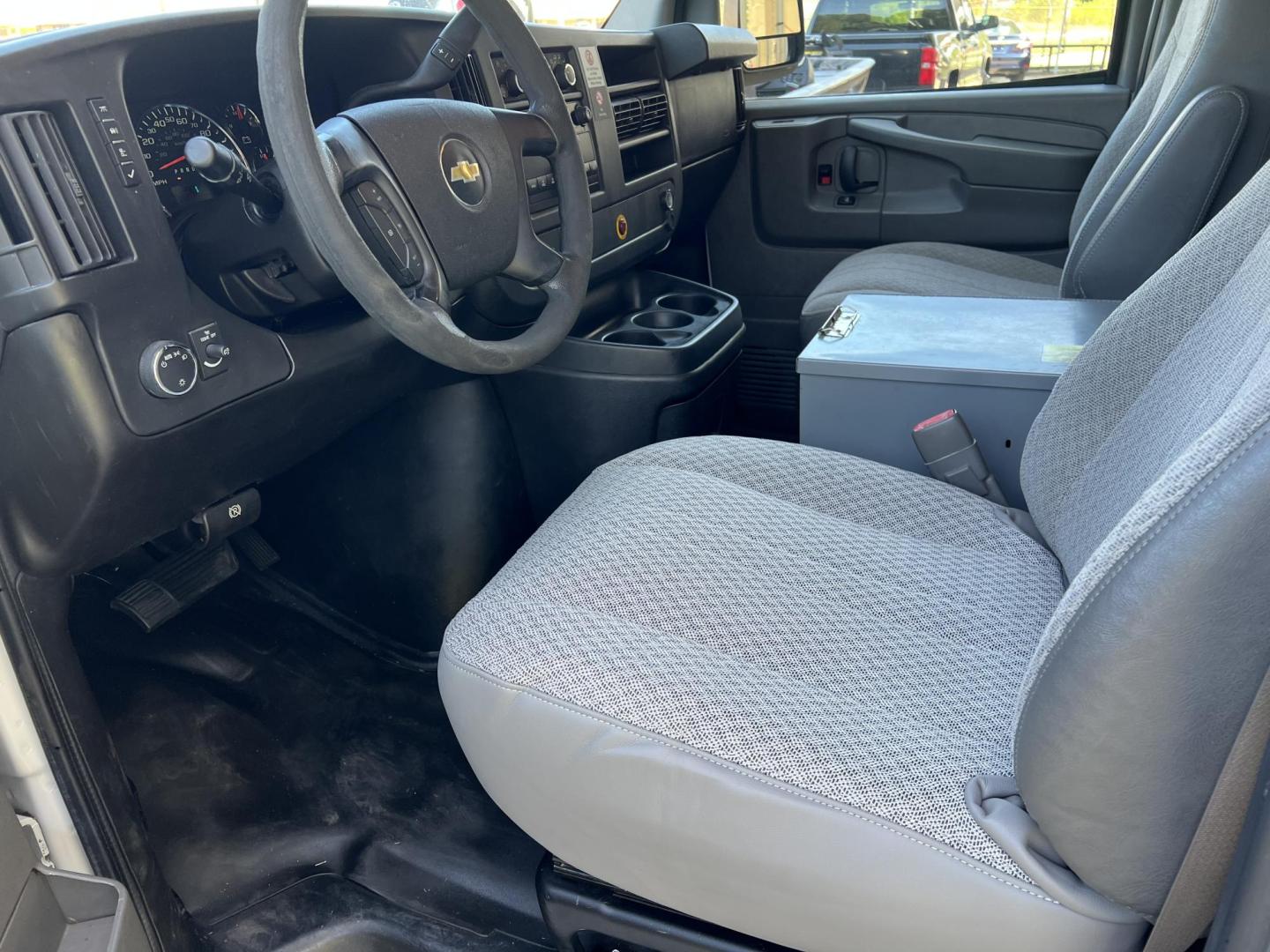 2014 White /Gray Chevrolet Express (1GCWGFCA6E1) with an 4.8L V8 OHV 16V engine, 6-Speed Automatic transmission, located at 4520 Airline Hwy, Baton Rouge, LA, 70805, (225) 357-1497, 30.509325, -91.145432 - 2014 Chevrolet Express 2500 Cargo Van 4.8 V8 Gas, 139K Miles, Cold A/C, Power Windows, Locks & Mirrors, Backup Camera. FOR INFO PLEASE CONTACT JEFF AT 225-413-0981 CHECK OUT OUR A+ RATING WITH THE BETTER BUSINESS BUREAU WE HAVE BEEN A FAMILY OWNED AND OPERATED BUSINESS AT THE SAME LOCATION FOR OVER - Photo#8