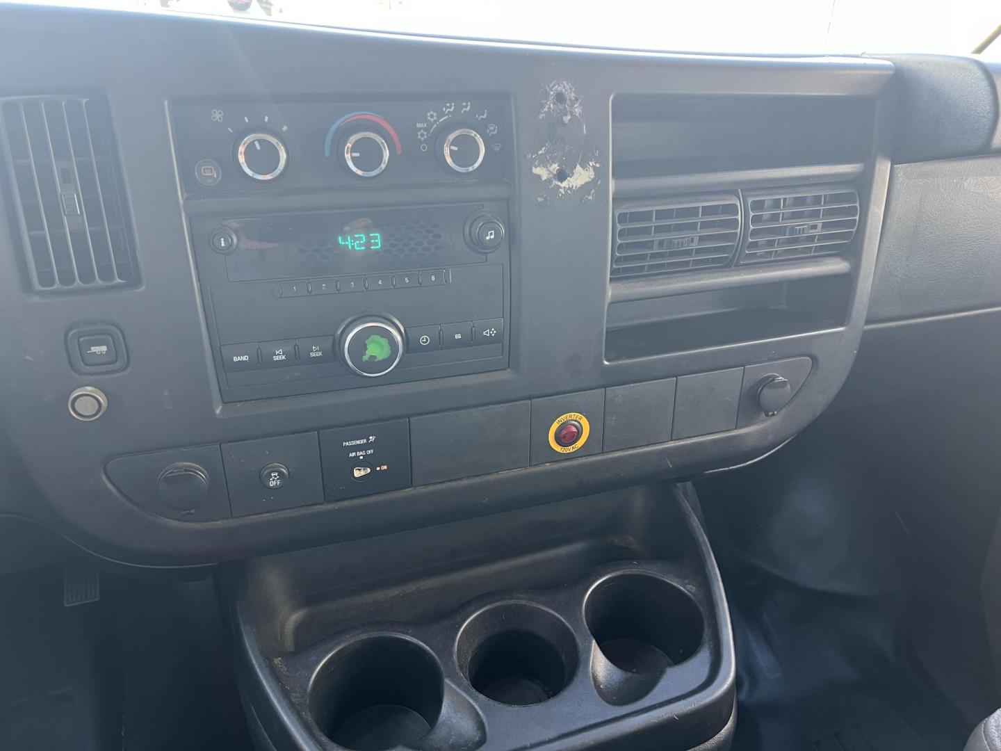 2013 White /Gray Chevrolet Express (1GCWGFCA7D1) with an 4.8L V8 OHV 16V FFV engine, 6-Speed Automatic transmission, located at 4520 Airline Hwy, Baton Rouge, LA, 70805, (225) 357-1497, 30.509325, -91.145432 - 2013 Chevrolet Express 2500 Cargo Van 4.8 V8 Gas, 169K Miles, Cold A/C, Power Windows, Locks & Mirrors, Has Minor Dings & Scratches. FOR INFO PLEASE CONTACT JEFF AT 225-413-0981 CHECK OUT OUR A+ RATING WITH THE BETTER BUSINESS BUREAU WE HAVE BEEN A FAMILY OWNED AND OPERATED BUSINESS AT THE SAME LOCA - Photo#11