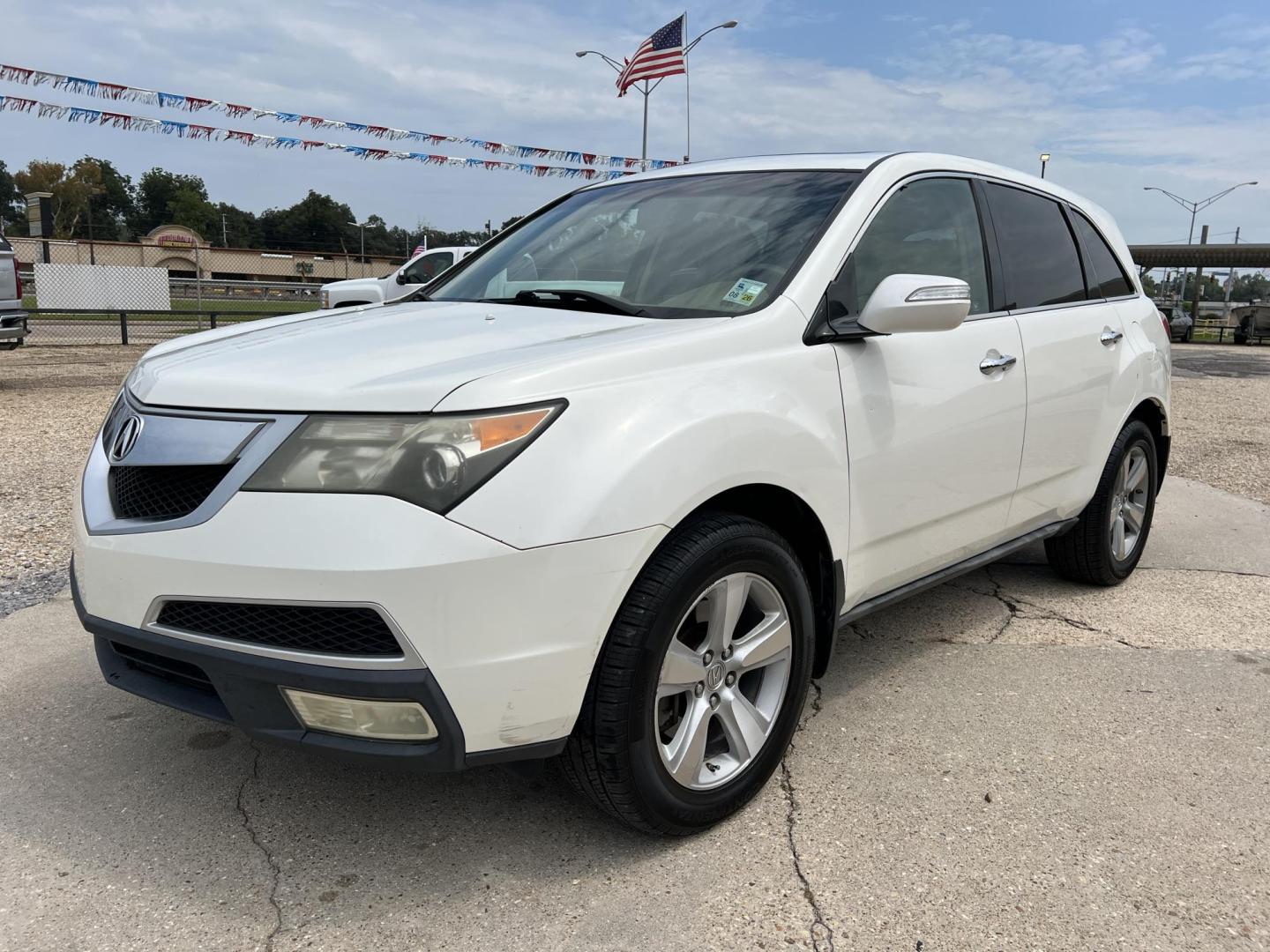 2010 White /Tan Acura MDX SH-AWD (2HNYD2H29AH) with an 3.7L V6 SOHC 24V engine, 6-Speed Automatic transmission, located at 4520 Airline Hwy, Baton Rouge, LA, 70805, (225) 357-1497, 30.509325, -91.145432 - 2010 Acura MDX SH-AWD 3.7 V6 Gas, 153K Miles, Heated Leather, Seating For 7, Sunroof, Cold A/C, All Power, Backup Camera & More. FOR INFO PLEASE CONTACT JEFF AT 225-413-0981 CHECK OUT OUR A+ RATING WITH THE BETTER BUSINESS BUREAU WE HAVE BEEN A FAMILY OWNED AND OPERATED BUSINESS AT THE SAME LOCATION - Photo#0
