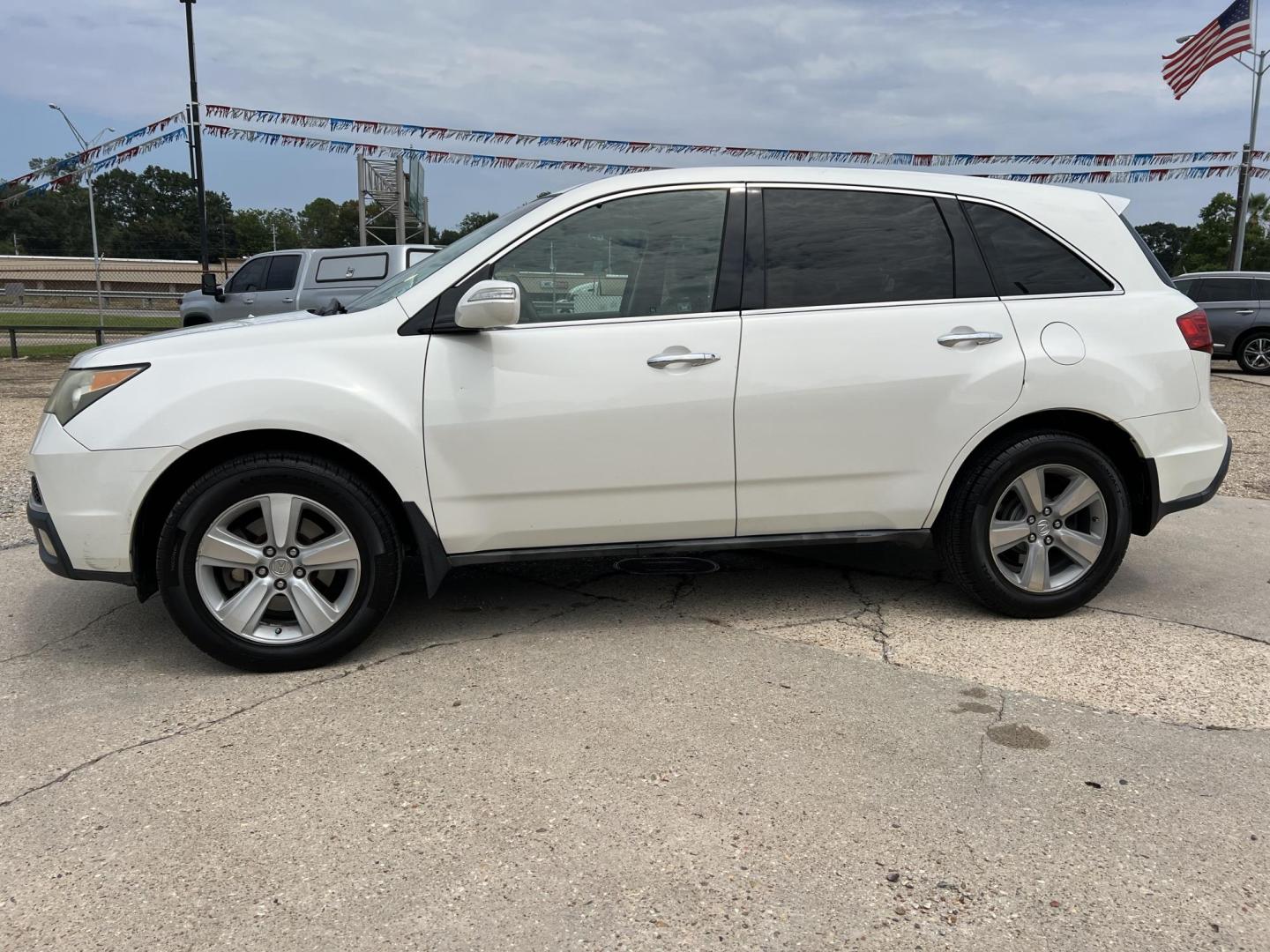 2010 White /Tan Acura MDX SH-AWD (2HNYD2H29AH) with an 3.7L V6 SOHC 24V engine, 6-Speed Automatic transmission, located at 4520 Airline Hwy, Baton Rouge, LA, 70805, (225) 357-1497, 30.509325, -91.145432 - 2010 Acura MDX SH-AWD 3.7 V6 Gas, 153K Miles, Heated Leather, Seating For 7, Sunroof, Cold A/C, All Power, Backup Camera & More. FOR INFO PLEASE CONTACT JEFF AT 225-413-0981 CHECK OUT OUR A+ RATING WITH THE BETTER BUSINESS BUREAU WE HAVE BEEN A FAMILY OWNED AND OPERATED BUSINESS AT THE SAME LOCATION - Photo#1