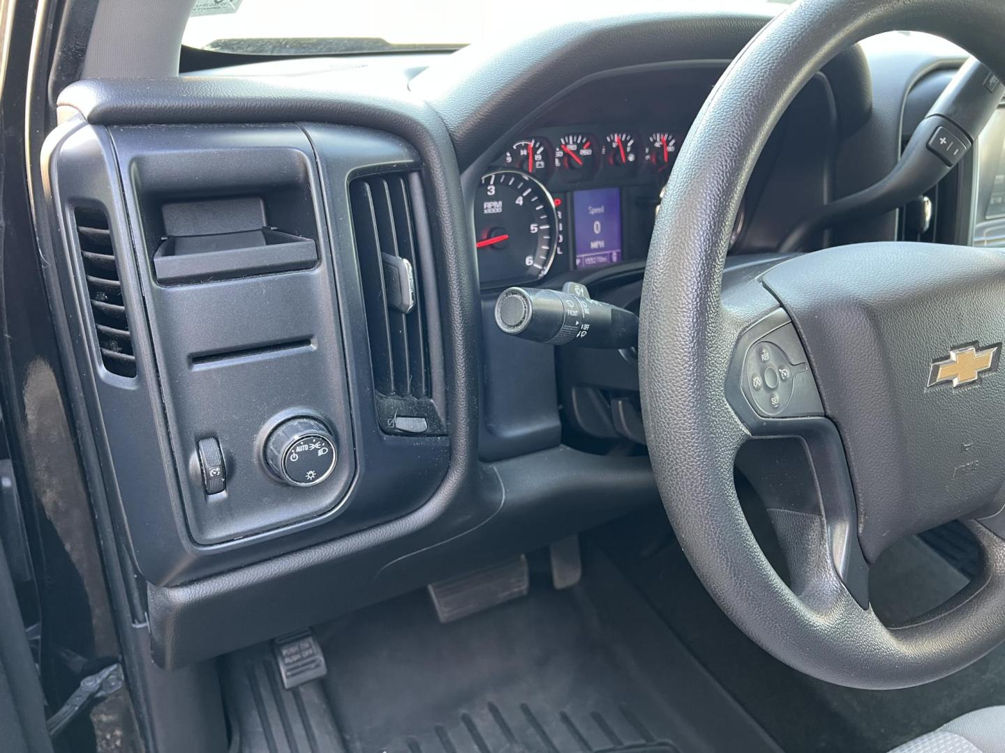 2017 Black /Gray Chevrolet Silverado 1500 LS (3GCPCNEC8HG) with an 5.3L V8 OHV 16V engine, 6-Speed Automatic transmission, located at 4520 Airline Hwy, Baton Rouge, LA, 70805, (225) 357-1497, 30.509325, -91.145432 - 2017 Chevrolet Silverado 1500 Crew Cab LS 5.3 V8 Gas, 155K Miles, Cold A/C, Power Windows, Locks & Mirrors, Tow Package. Has Some Minor Dings & Scratches. FOR INFO PLEASE CONTACT JEFF AT 225-413-0981 CHECK OUT OUR A+ RATING WITH THE BETTER BUSINESS BUREAU WE HAVE BEEN A FAMILY OWNED AND OPERATED BU - Photo#12