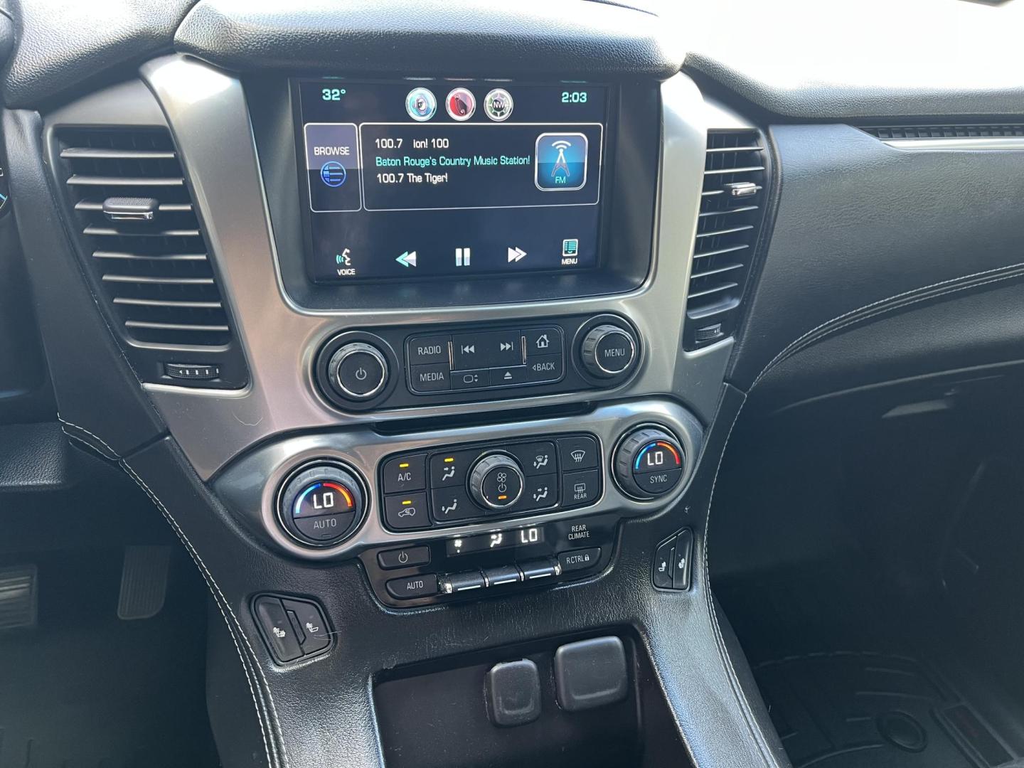 2015 Black /Black Chevrolet Tahoe LT (1GNSCBKC6FR) with an 5.3L V8 engine, 6-Speed Automatic transmission, located at 4520 Airline Hwy, Baton Rouge, LA, 70805, (225) 357-1497, 30.509325, -91.145432 - 2015 Chevrolet Tahoe LT 2WD 5.3 V8 Gas, 165K Miles, Heated Leather, Seat 8, Dual A/C & Heat, All Power, Bose Stereo, Navigation, Backup Camera, Tow Package. FOR INFO PLEASE CONTACT JEFF AT 225-413-0981 CHECK OUT OUR A+ RATING WITH THE BETTER BUSINESS BUREAU WE HAVE BEEN A FAMILY OWNED AND OPERAT - Photo#9