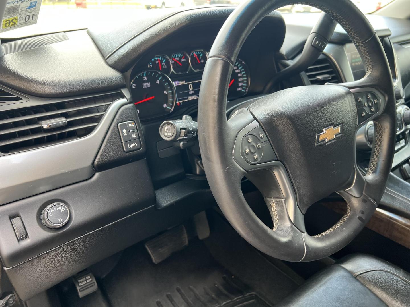 2015 Black /Black Chevrolet Tahoe LT (1GNSCBKC6FR) with an 5.3L V8 engine, 6-Speed Automatic transmission, located at 4520 Airline Hwy, Baton Rouge, LA, 70805, (225) 357-1497, 30.509325, -91.145432 - 2015 Chevrolet Tahoe LT 2WD 5.3 V8 Gas, 165K Miles, Heated Leather, Seat 8, Dual A/C & Heat, All Power, Bose Stereo, Navigation, Backup Camera, Tow Package. FOR INFO PLEASE CONTACT JEFF AT 225-413-0981 CHECK OUT OUR A+ RATING WITH THE BETTER BUSINESS BUREAU WE HAVE BEEN A FAMILY OWNED AND OPERAT - Photo#15