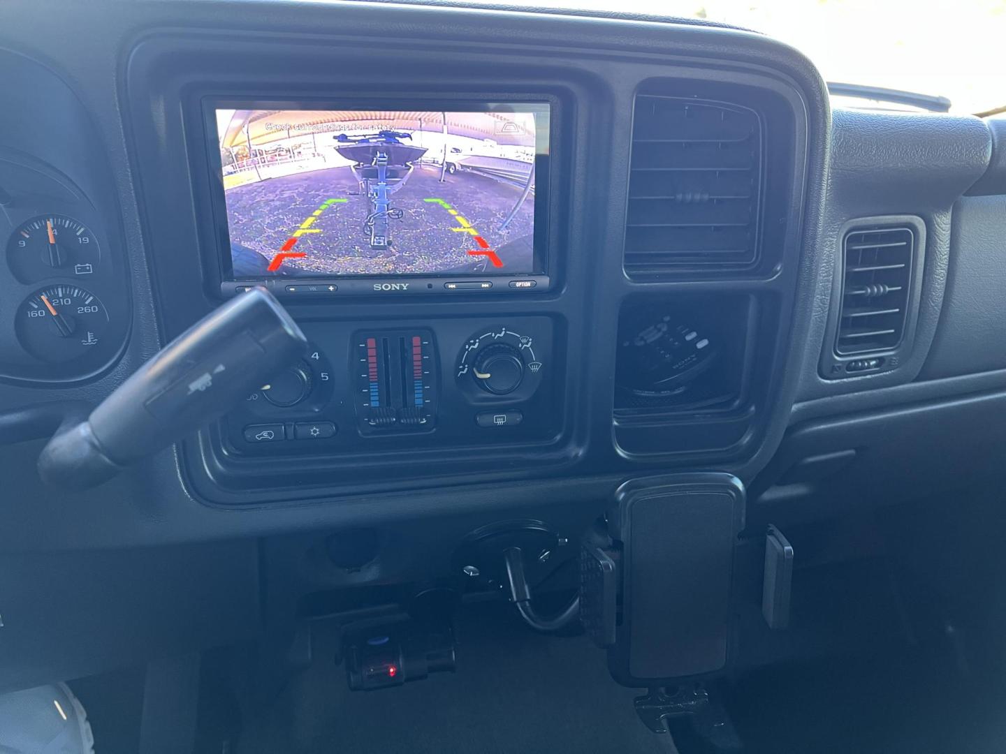 2004 Dark Spiral Gray /Gray Chevrolet Silverado 2500 LS (1GCGC23UX4F) with an 6.0L V8 OHV 16V engine, 4-Speed Automatic Overdrive transmission, located at 4520 Airline Hwy, Baton Rouge, LA, 70805, (225) 357-1497, 30.509325, -91.145432 - 2004 Chevrolet Silverado 2500 Crew Cab LS 2WD ***TWO OWNER & NO ACCIDENTS*** 6.0 V8 Gas, 147K Miles, A/C & Heat, Power Windows, Locks & Mirrors, Backup Camera, Spray In Bedliner, HELO Wheels, Bilstein Shocks, New Brakes, Tow Package. FOR INFO PLEASE CONTACT JEFF AT 225-413-0981. CHECK OUT OUR A+ RAT - Photo#10