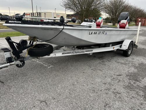 2001 Custom Built Alumium Bass Boat