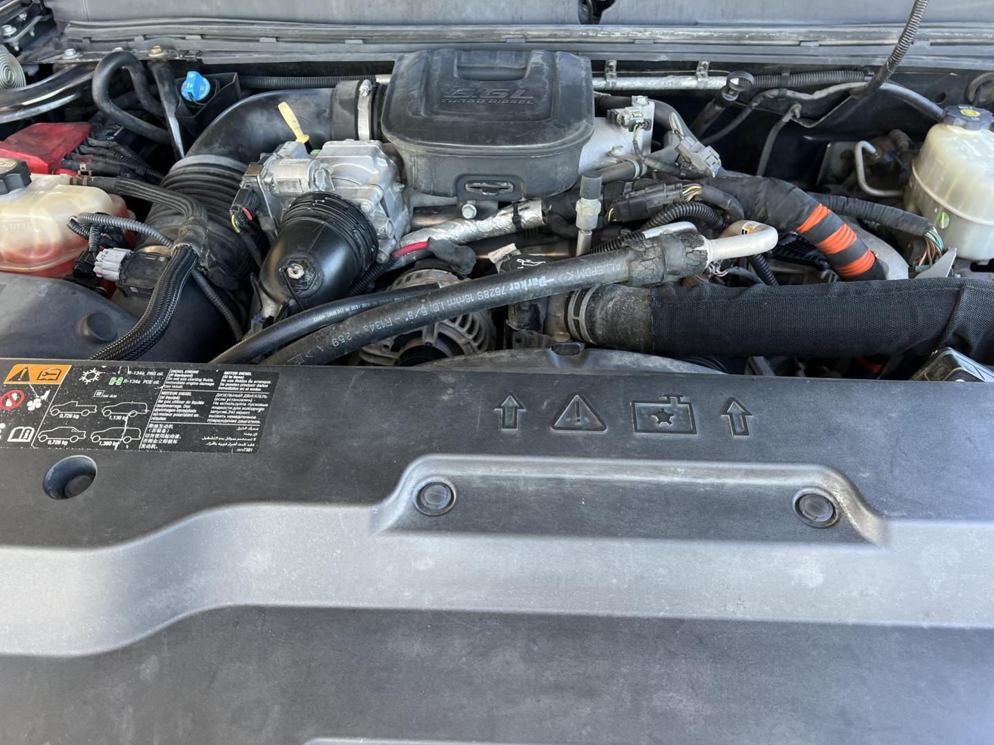 2014 Black /Black GMC Sierra 2500HD SLE Z71 (1GT120C88EF) with an 6.6L V8 OHV 32V TURBO DIESEL engine, 6-Speed Automatic transmission, located at 4520 Airline Hwy, Baton Rouge, LA, 70805, (225) 357-1497, 30.509325, -91.145432 - 2014 GMC Sierra 2500HD Crew Cab SLE Z71 4X4 **ONE OWNER & NO ACCIDENTS** 6.6 Duramax Diesel, Allison Transmission, Deleted, 234K Miles, Cold A/C, Power Windows, Locks & Mirrors, Spray In Bedliner, 5th Wheel Rails, Tow Package. FOR INFO PLEASE CONTACT JEFF AT 225-413-0981. CHECK OUT OUR A+ RATING WI - Photo#16