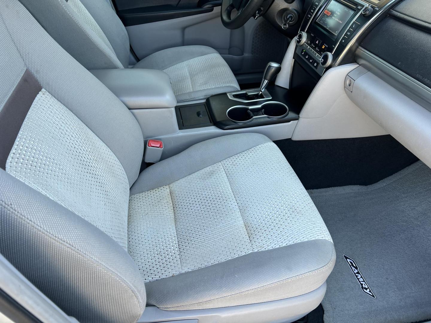 2012 Silver /Gray Toyota Camry LE (4T1BF1FK6CU) with an 2.5L L4 DOHC 16V engine, 6-Speed Automatic transmission, located at 4520 Airline Hwy, Baton Rouge, LA, 70805, (225) 357-1497, 30.509325, -91.145432 - 2012 Toyota Camry LE 2.5L Gas Saver, 229K Miles, Cold A/C, Power Windows, Locks & Mirrors, Touch Screen Radio. FOR INFO PLEASE CONTACT JEFF AT 225-413-0981. CHECK OUT OUR A+ RATING WITH THE BETTER BUSINESS BUREAU. WE HAVE BEEN A FAMILY OWNED AND OPERATED BUSINESS AT THE SAME LOCATION FOR OVER 48 YE - Photo#12