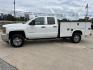 2019 White /Gray Chevrolet Silverado 2500HD Work Truck (2GB2CREG8K1) with an 6.0L V8 engine, 6-Speed Automatic transmission, located at 4520 Airline Hwy, Baton Rouge, LA, 70805, (225) 357-1497, 30.509325, -91.145432 - 2019 Chevrolet Silverado 2500HD Double Cab 2WD **ONE OWNER** Knapheide Utility Bed, 6.0 V8 Gas, 237K Miles, Cold A/C, Power Windows, Locks & Mirrors, Tow Package. FOR INFO PLEASE CONTACT JEFF AT 225-413-0981. CHECK OUT OUR A+ RATING WITH THE BETTER BUSINESS BUREAU. WE HAVE BEEN A FAMILY OWNED AND O - Photo#1