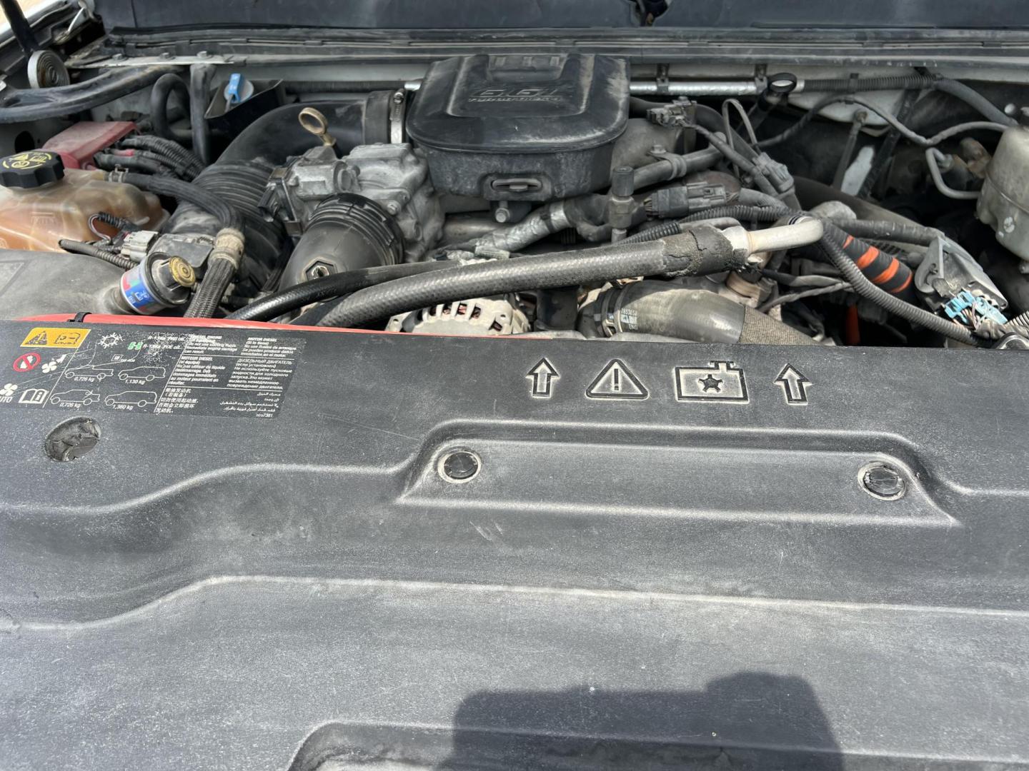 2014 White /Gray Chevrolet Silverado 2500HD Work Truck (1GB1CVC87EF) with an 6.6L V8 OHV 32V TURBO DIESEL engine, Allison transmission, located at 4520 Airline Hwy, Baton Rouge, LA, 70805, (225) 357-1497, 30.509325, -91.145432 - 2014 Chevrolet Silverado 2500HD Crew Cab 2WD Knapheide Utility Bed, 6.6 Duramax Diesel, Allison Transmission, 297K Miles, Cold A/C, Power Windows, Locks & Mirrors, New Tires, Tow Package. FOR INFO PLEASE CONTACT JEFF AT 225-413-0981. CHECK OUT OUR A+ RATING WITH THE BETTER BUSINESS BUREAU. WE HAVE B - Photo#12