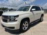 2015 White /Tan Chevrolet Tahoe LT (1GNSCBKC0FR) with an 5.3L V8 engine, 6-Speed Automatic transmission, located at 4520 Airline Hwy, Baton Rouge, LA, 70805, (225) 357-1497, 30.509325, -91.145432 - 2015 Chevrolet Tahoe LT 2WD 5.3 V8 Gas, 162K Miles, Heated Leather Interior, Seats 7, Cold A/C, All Power, Rear Camera, 20" Alloy Wheels, Tow Package. FOR INFO PLEASE CONTACT JEFF AT 225-413-0981. CHECK OUT OUR A+ RATING WITH THE BETTER BUSINESS BUREAU. WE HAVE BEEN A FAMILY OWNED AND OPERATED BUSI- Photo#0