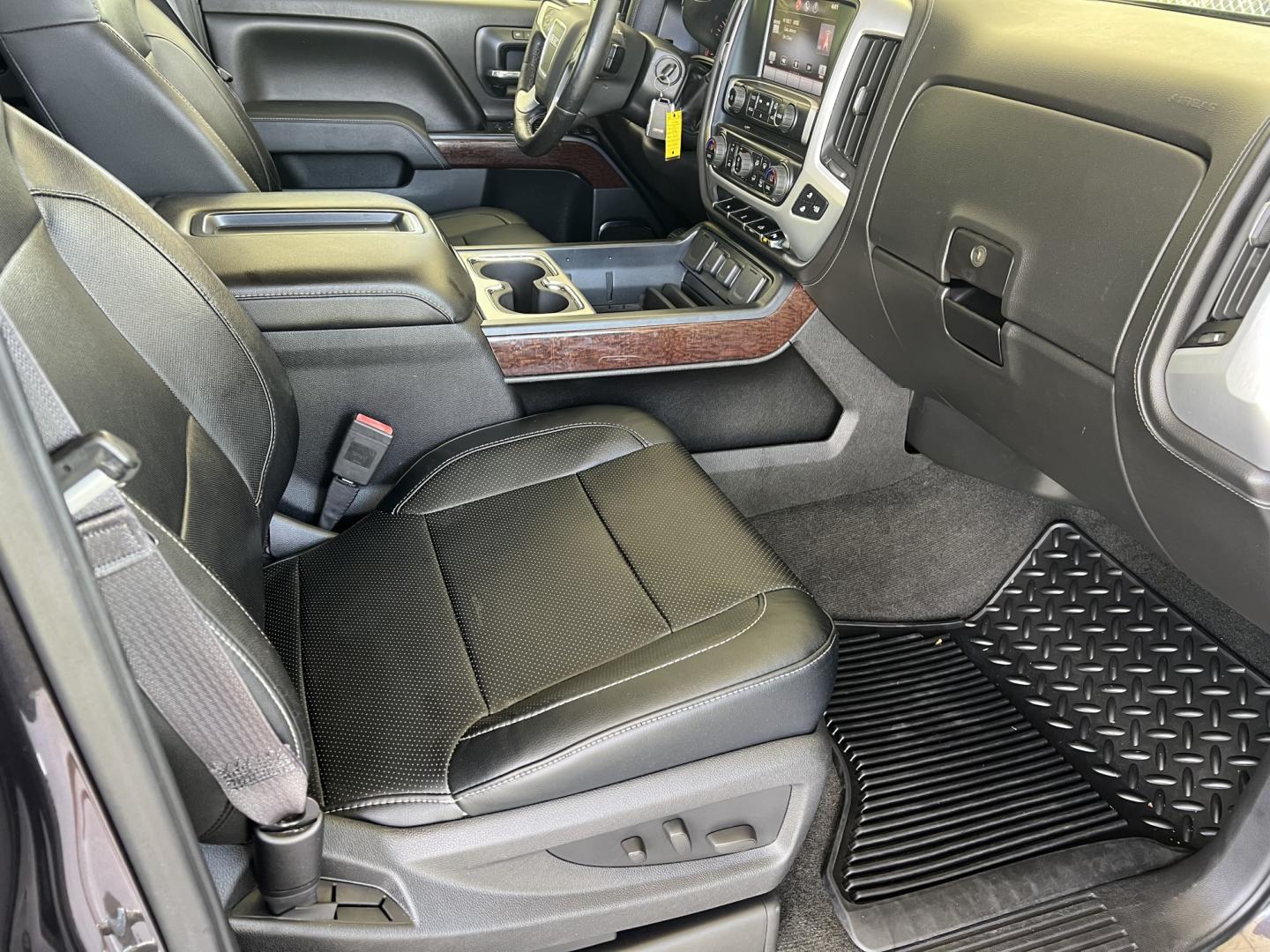 2014 Iridium Gray Metallic /Black GMC Sierra 1500 SLT (3GTP1VECXEG) with an 5.3L V8 engine, 6-Speed Automatic transmission, located at 4520 Airline Hwy, Baton Rouge, LA, 70805, (225) 357-1497, 30.509325, -91.145432 - 2014 GMC Sierra 1500 Crew Cab SLT 2WD **TWO OWNER & NO ACCIDENTS** 5.3 V8 Gas, 189K Miles, Heated & Cooled Leather Seats, Full Console, All Power, Cold A/C, Bose Stereo, Rear Camera, Spray In Bedliner, Tow Pkg. FOR INFO PLEASE CONTACT JEFF AT 225-413-0981. CHECK OUT OUR A+ RATING WITH THE BETTER BUS- Photo#10