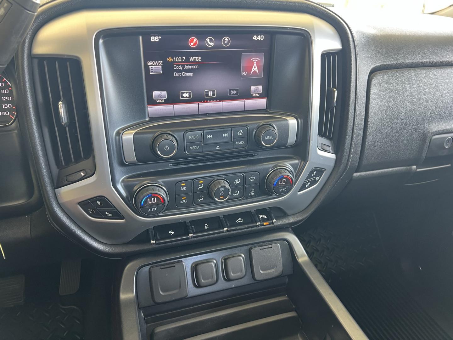 2014 Iridium Gray Metallic /Black GMC Sierra 1500 SLT (3GTP1VECXEG) with an 5.3L V8 engine, 6-Speed Automatic transmission, located at 4520 Airline Hwy, Baton Rouge, LA, 70805, (225) 357-1497, 30.509325, -91.145432 - 2014 GMC Sierra 1500 Crew Cab SLT 2WD **TWO OWNER & NO ACCIDENTS** 5.3 V8 Gas, 189K Miles, Heated & Cooled Leather Seats, Full Console, All Power, Cold A/C, Bose Stereo, Rear Camera, Spray In Bedliner, Tow Pkg. FOR INFO PLEASE CONTACT JEFF AT 225-413-0981. CHECK OUT OUR A+ RATING WITH THE BETTER BUS- Photo#16
