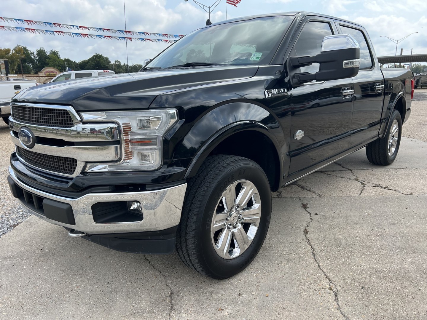 2018 Black /Brown Ford F-150 King Ranch (1FTEW1EG5JF) with an 3.5L V6 TURBO engine, 10 Speed Automatic transmission, located at 4520 Airline Hwy, Baton Rouge, LA, 70805, (225) 357-1497, 30.509325, -91.145432 - 2018 Ford F150 SuperCrew King Ranch FX4 **ONE OWNER** 3.5 V6 EcoBoost Gas, 167K Miles, Heated, Cooled & Massaging Leather Interior, Sunroof, Cold A/C, All Power, Navigation, Power Running Boards, Multi Cameras, 20" Alloy Wheels, Tow Package & Much More. FOR INFO PLEASE CONTACT JEFF AT 225-413-0981.- Photo#0