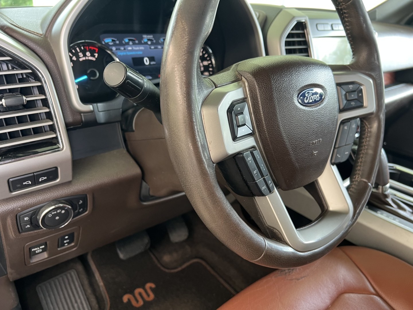 2018 Black /Brown Ford F-150 King Ranch (1FTEW1EG5JF) with an 3.5L V6 TURBO engine, 10 Speed Automatic transmission, located at 4520 Airline Hwy, Baton Rouge, LA, 70805, (225) 357-1497, 30.509325, -91.145432 - 2018 Ford F150 SuperCrew King Ranch FX4 **ONE OWNER** 3.5 V6 EcoBoost Gas, 167K Miles, Heated, Cooled & Massaging Leather Interior, Sunroof, Cold A/C, All Power, Navigation, Power Running Boards, Multi Cameras, 20" Alloy Wheels, Tow Package & Much More. FOR INFO PLEASE CONTACT JEFF AT 225-413-0981.- Photo#14