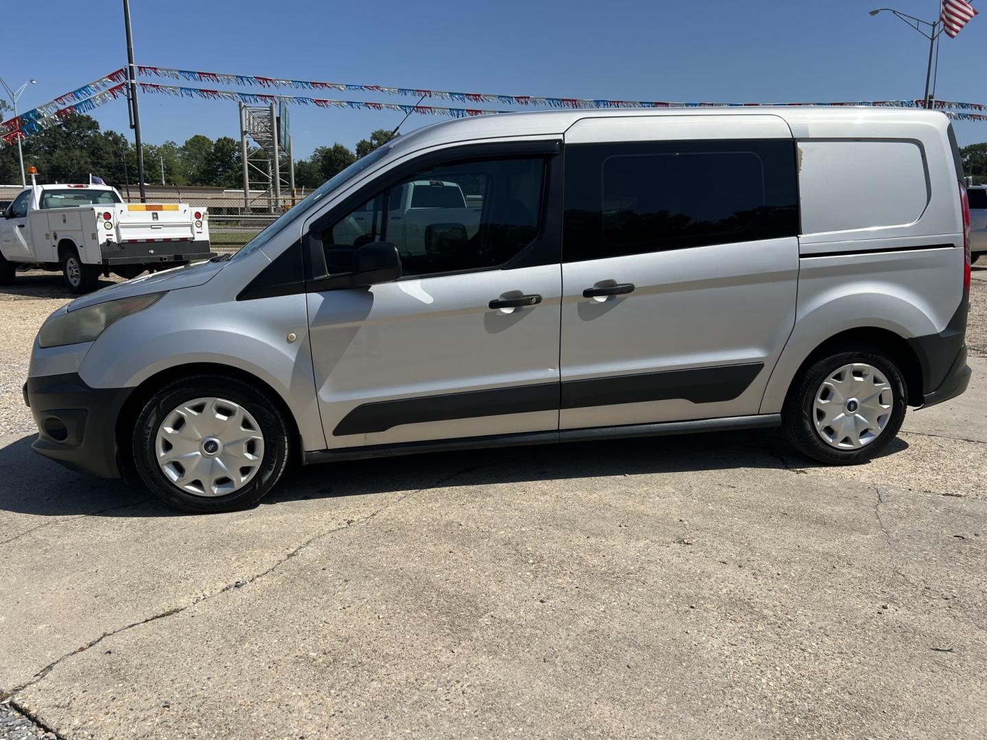 2016 Silver /Gray Ford Transit Connect Cargo Van XL (NM0LS7E72G1) with an 2.5L L4 DOHC 16V engine, 6-Speed Automatic transmission, located at 4520 Airline Hwy, Baton Rouge, LA, 70805, (225) 357-1497, 30.509325, -91.145432 - 2016 Ford Transit Connect XL 2.5 4 Cylinder Gas, 118K Miles, Cold A/C, Dual Sliding Doors, Shelving For Tools, Backup Camera. FOR INFO PLEASE CONTACT JEFF AT 225-413-0981. CHECK OUT OUR A+ RATING WITH THE BETTER BUSINESS BUREAU. WE HAVE BEEN A FAMILY OWNED AND OPERATED BUSINESS AT THE SAME LOCATION- Photo#1