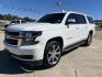 2018 White /Tan Chevrolet Suburban LT (1GNSCHKCXJR) with an 5.3L V8 engine, 6-Speed Automatic transmission, located at 4520 Airline Hwy, Baton Rouge, LA, 70805, (225) 357-1497, 30.509325, -91.145432 - 2018 Chevrolet Suburban LT 2WD **NO ACCIDENTS** 5.3 V8 Gas, 161K Miles, Heated Leather, Seats 7, Bose Stereo, All Power, Cold A/C, Power Liftgate, Backup Camera, Tow Package. FOR INFO PLEASE CONTACT JEFF AT 225-413-0981. CHECK OUT OUR A+ RATING WITH THE BETTER BUSINESS BUREAU. WE HAVE BEEN A FAMILY- Photo#0